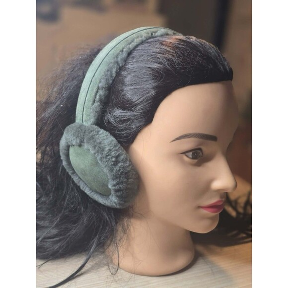 UGG Australia Earmuffs Seafoam Green Sherpa Ear Warmers